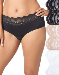 Olga Secret Hugs Hipster 3-Pack 913J3 -Underline Fashion Store OL 0913J3 BFW 1