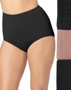 Olga Without A Stitch Microfiber Brief 3-Pack 23173J -Underline Fashion Store OL 23173J BAA 1