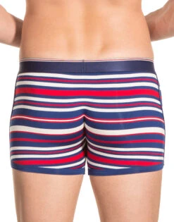 Obviously Men's PrimeMan 3 Inch Boxer Brief A00 26 Obviously Men's PrimeMan 3 Inch Boxer Brief A00 -Underline Fashion Store Obviously A00 Red Navy White 1J B 3