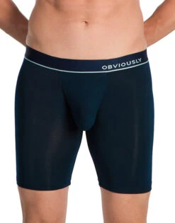 Obviously Men's PrimeMan Long Boxer Brief A01 -Underline Fashion Store Obviously A01 Midnight 1M B 2