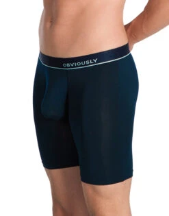 Obviously Men's PrimeMan Long Boxer Brief A01 -Underline Fashion Store Obviously A01 Midnight 1M B 3
