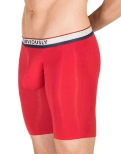 Obviously Men's PrimeMan Long Boxer Brief A01 -Underline Fashion Store Obviously A01 Red 1D B 1 1fe81c65 0819 4bdd 8037 ba6382956a78
