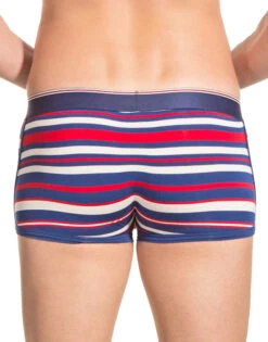 Obviously Men's PrimeMan Trunk A03 -Underline Fashion Store Obviously A03 Red Navy White 1J B 1