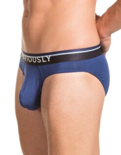 Obviously Men's PrimeMan Hipster Brief A04 -Underline Fashion Store Obviously A04 Navy 1C B 2