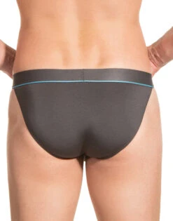 Obviously Men's PrimeMan Bikini Brief A05 -Underline Fashion Store Obviously A05 Titanium 1B B 2
