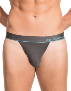 Obviously Men's PrimeMan Bikini Brief A05 -Underline Fashion Store Obviously A05 Titanium 1B B 3