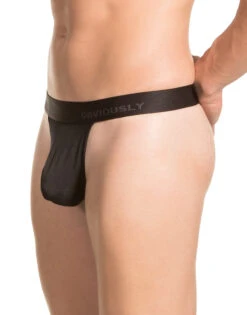 Obviously Men's PrimeMan Thong A06 -Underline Fashion Store Obviously A06 Black 1A B 2