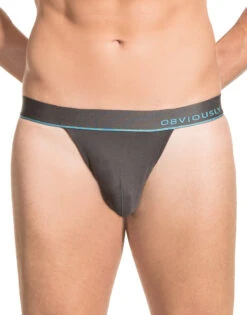 Obviously Men's PrimeMan Thong A06 -Underline Fashion Store Obviously A06 Titanium 1B B 1