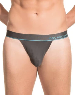 Obviously Men's PrimeMan Jockstrap A07 17 Obviously Men's PrimeMan Jockstrap A07 -Underline Fashion Store Obviously A07 Titanium 1B B 1