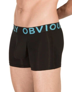 Obviously Men's EveryMan Boxer Brief 3 Inch Leg B00 8 Obviously Men's EveryMan Boxer Brief 3 Inch Leg B00 -Underline Fashion Store Obviously B00 Black 1A B 3