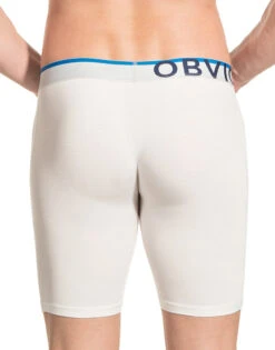 Obviously Men's EveryMan Long Boxer Brief B01 17 Obviously Men's EveryMan Long Boxer Brief B01 -Underline Fashion Store Obviously B01 White 1N B 3