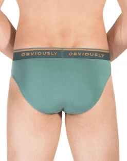 Obviously Men's EveryMan Brief B02 19 Obviously Men's EveryMan Brief B02 -Underline Fashion Store Obviously B02 Teal 1G B 2