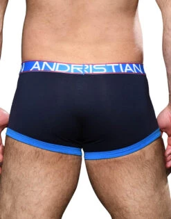 Andrew Christian Fly Tagless Boxer W/ Almost Naked 92188 -Underline Fashion Store Oct 92188Boxer Navy05