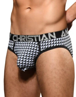 Andrew Christian Stud Brief W/ Almost Naked 92212 -Underline Fashion Store Oct 92212Brief02