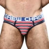 Andrew Christian Avalon Stripe Brief W/ Almost Naked 92214