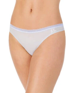On Gossamer Bridal 2-Pack Thong G2230P2 -Underline Fashion Store On Gossamer G2230P2 White Soft Blue B 1