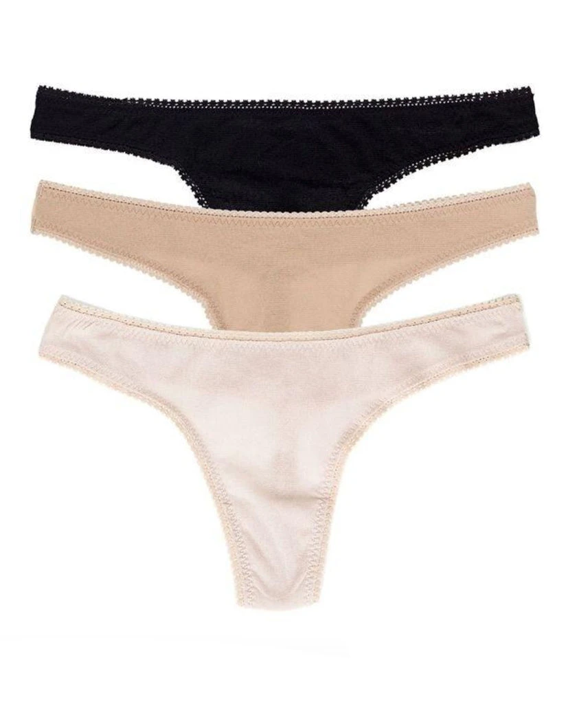 On Gossamer Mesh Hip-G 3 Pack Thong 3512P3 1 On Gossamer Mesh Hip-G 3 Pack Thong 3512P3