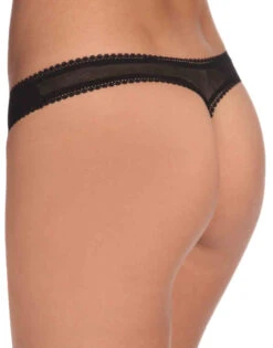 On Gossamer Mesh Hip-G 3 Pack Thong 3512P3 10 On Gossamer Mesh Hip-G 3 Pack Thong 3512P3 -Underline Fashion Store OnGossamer 3512 Black B