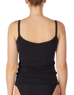 On Gossamer Pima Cotton Reversible Camisole 1427 -Underline Fashion Store On Gossamer 1427 Black F 2