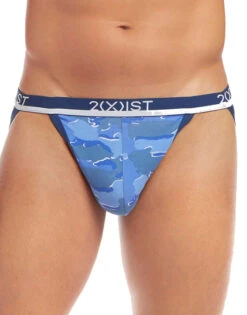 2xist Men's 3+1 Stretch Jock Strap 4-Pack P21422 -Underline Fashion Store P21422 42032 14494