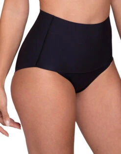 Proof. Leak-Resistant High Waisted Smoothing Brief PFSB0003 -Underline Fashion Store PFSB0003 HighWaistedSmoothingBrief Black 5