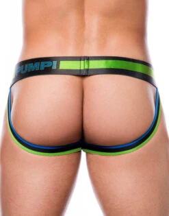 PUMP! Play Green Jockstrap 15052 5 PUMP! Play Green Jockstrap 15052 -Underline Fashion Store PLAYgreenjock3