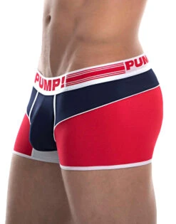 PUMP Academy Free Fit Low Rise Red/White/Navy Trunk 11074 5 PUMP Academy Free Fit Low Rise Red/White/Navy Trunk 11074 -Underline Fashion Store PUMP 11074 Red Navy B 2