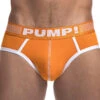 PUMP Creamsicle Orange Low Rise Cotton Mesh Brief 12046