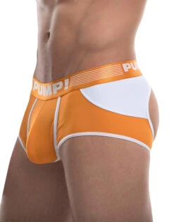 PUMP Creamsicle Orange Access Backless Trunk 15038 -Underline Fashion Store PUMP 15038 Orange B 2