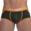 PUMP Squad Access Backless Low Rise Trunk Green/Orange/White 15039