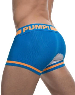 PUMP! Men's Touchdown Low Rise Mesh Cruise Boxer Blue 11055 -Underline Fashion Store PUMP 11055 Blue B 2