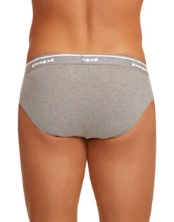 Papi 3-Pack Pure Cotton Low Rise Briefs 554101 31 Papi 3-Pack Pure Cotton Low Rise Briefs 554101 -Underline Fashion Store Papi 554101 BlackCharcoalHeather 962 B 4