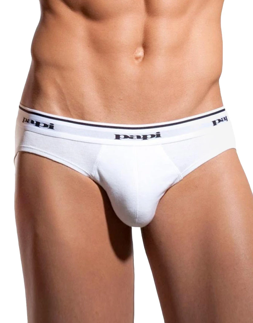 Papi 3-Pack Pure Cotton Low Rise Briefs 554101 1 Papi 3-Pack Pure Cotton Low Rise Briefs 554101