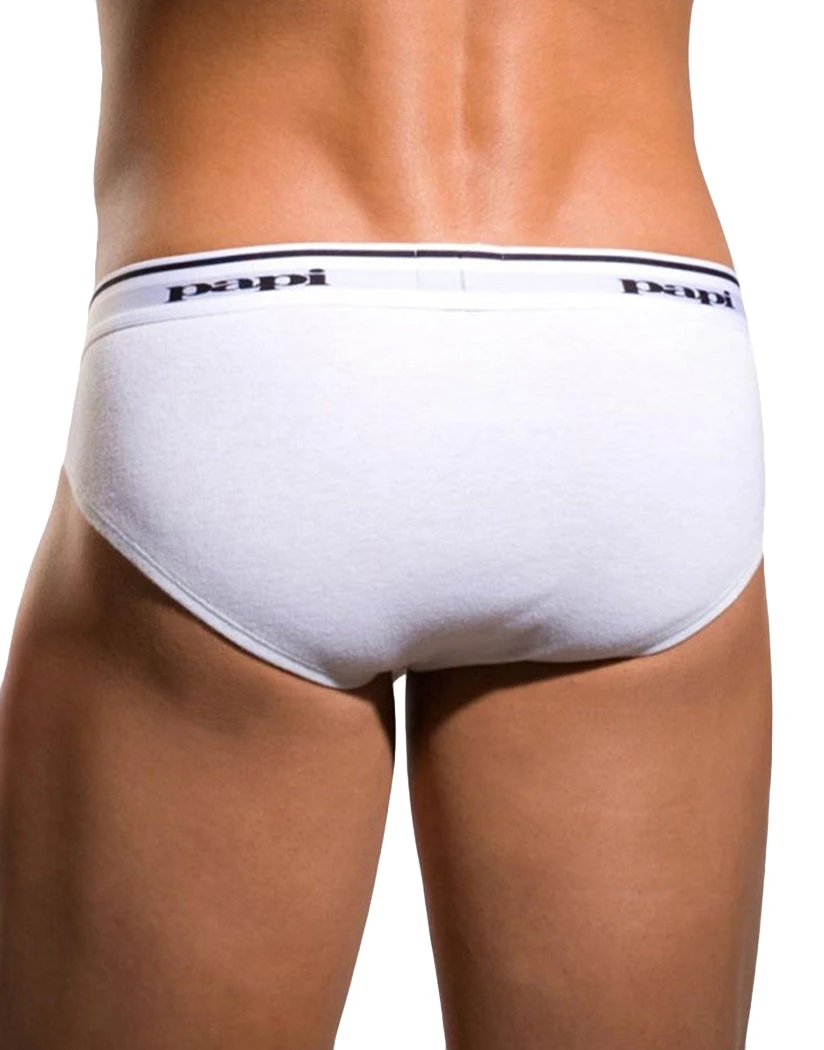 Papi 3-Pack Pure Cotton Low Rise Briefs 554101 2 Papi 3-Pack Pure Cotton Low Rise Briefs 554101 - Image 2