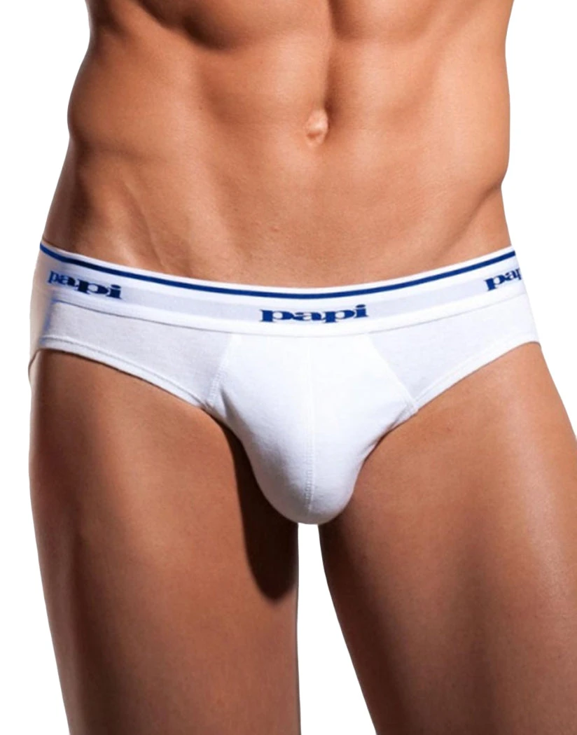 Papi 3-Pack Pure Cotton Low Rise Briefs 554101 3 Papi 3-Pack Pure Cotton Low Rise Briefs 554101 - Image 3