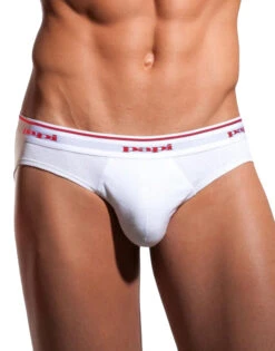 Papi 3-Pack Pure Cotton Low Rise Briefs 554101 21 Papi 3-Pack Pure Cotton Low Rise Briefs 554101 -Underline Fashion Store Papi 554101 White 100 B 6
