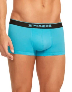 Papi 3-Pack Cotton Stretch Brazilian Trunks 980501 -Underline Fashion Store Papi 980501 BlackCobaltBlue 941 B 1