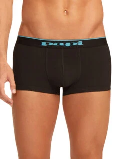 Papi 3-Pack Cotton Stretch Brazilian Trunks 980501 -Underline Fashion Store Papi 980501 BlackCobaltBlue 941 B 4