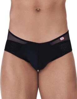 Pikante Leonidas Mesh Brief PIK-0342 -Underline Fashion Store Pikante 0342 Black 1