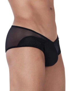 Pikante Leonidas Mesh Brief PIK-0342 -Underline Fashion Store Pikante 0342 Black 3