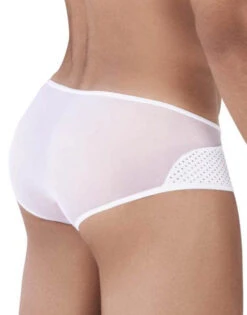 Pikante Leonidas Mesh Brief PIK-0342 -Underline Fashion Store Pikante 0342 White 2