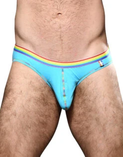 Andrew Christian Boy Brief Unicorn 3-Pack W/ Almost Naked 92155 -Underline Fashion Store Sep 92155Brief Aqua01