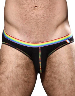 Andrew Christian Boy Brief Unicorn 3-Pack W/ Almost Naked 92155 -Underline Fashion Store Sep 92155Brief Black06