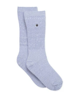 UGG Women Rib-Knit Slouchy Crew Sock 1014832 -Underline Fashion Store UGG Women 1014832 Icelandic Blue FLAT 1