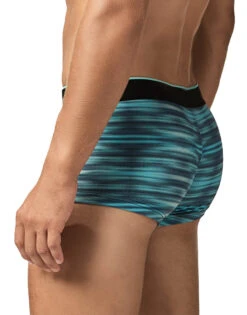 Papi Microflex Brazilian Trunks 2-Pack UMPA026 -Underline Fashion Store UMPA026 AquaSpaceDyeBlackBeauty 2Pack 3