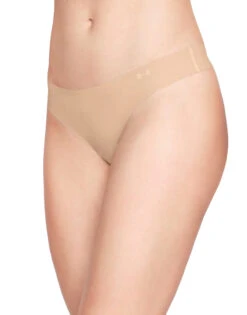 Under Armour Women PS Thong 3 Pack 1325615 -Underline Fashion Store Under Armour 1325615 Nude B 2
