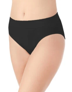 Vanity Fair No Pinch, No Show Hi Cut Seamless Brief 13171 -Underline Fashion Store Vanity Fair 13171 Black B 2