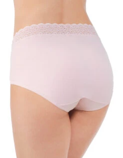 Vanity Fair Flattering Lace Cotton Brief 13396 -Underline Fashion Store Vanity Fair 13396 Sheer Quartz back 0969 B 2