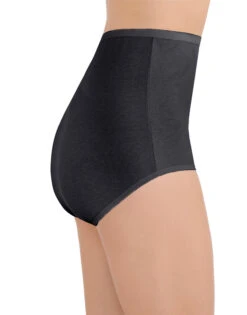 Vanity Fair Perfectly Yours Tailored Cotton Brief 15318 -Underline Fashion Store Vanity Fair 15318 Midnight Black B 3