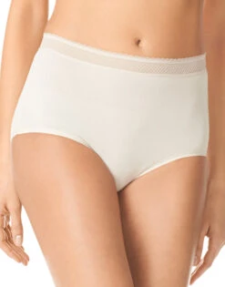 Warner's Breathe Freely Brief Panty With Lace RS4901P -Underline Fashion Store WA RS4901P TA